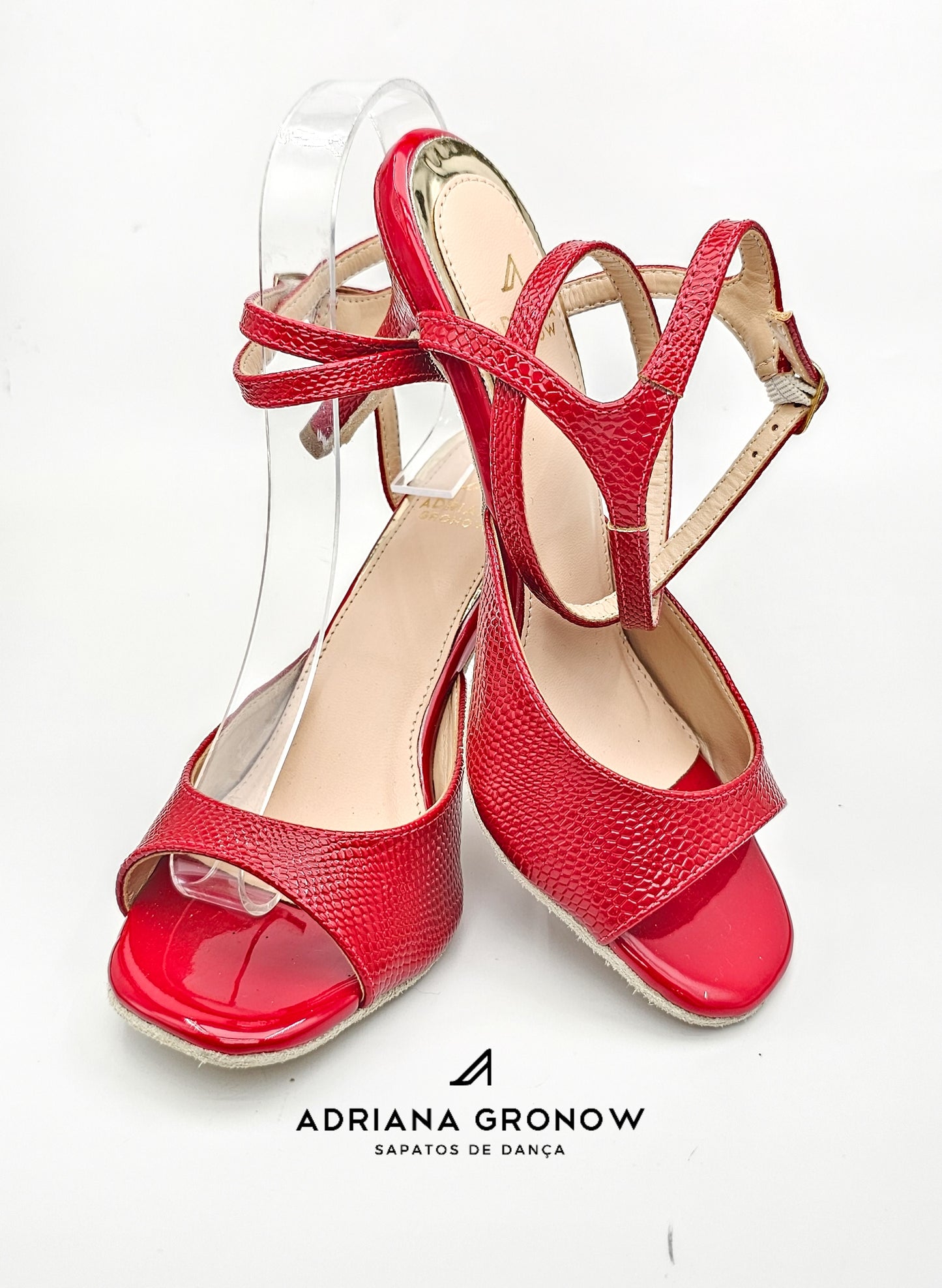 Model Arte Digital red detals (heel 8cm)