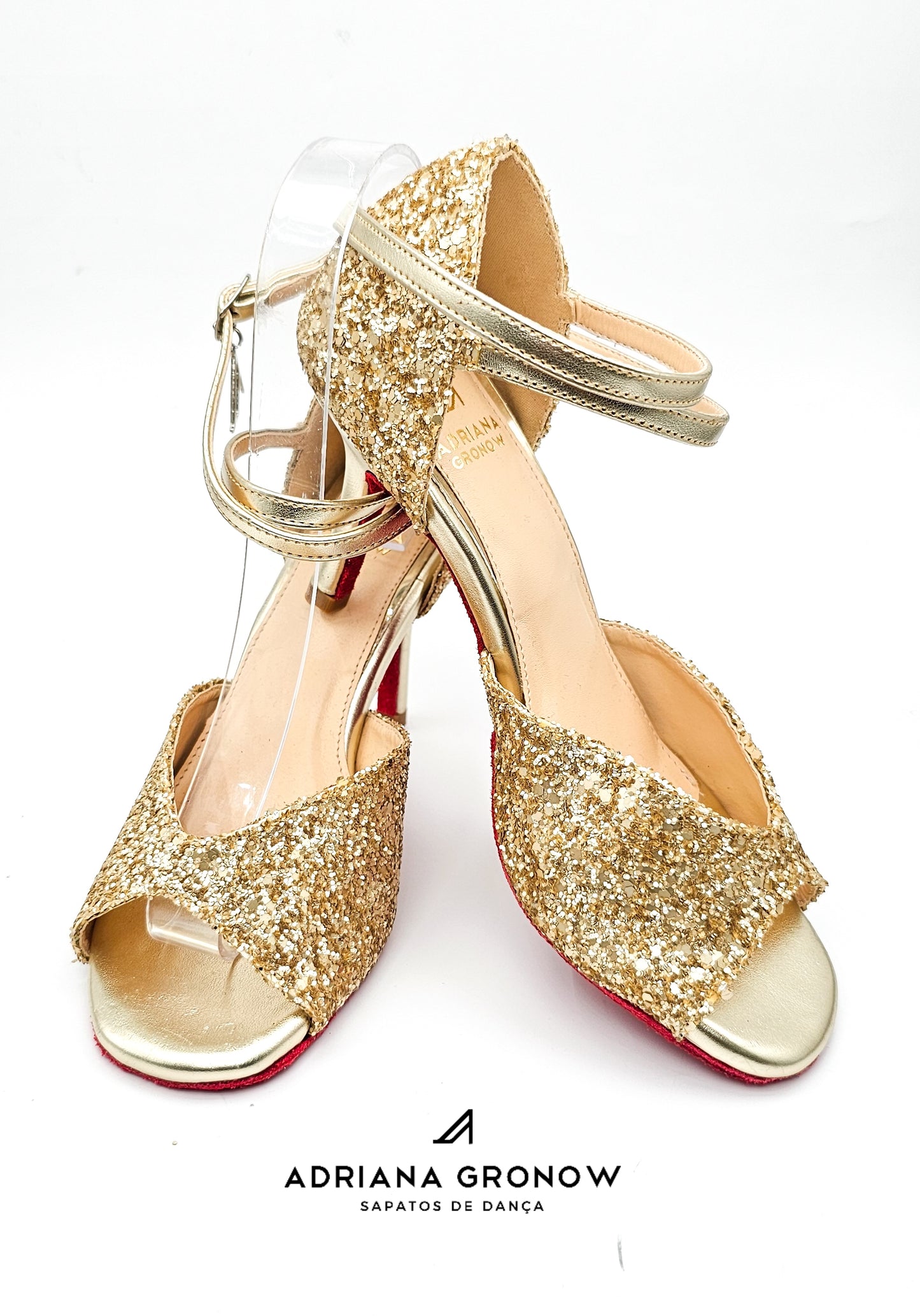 Model Poema dourado (heel 8cm)